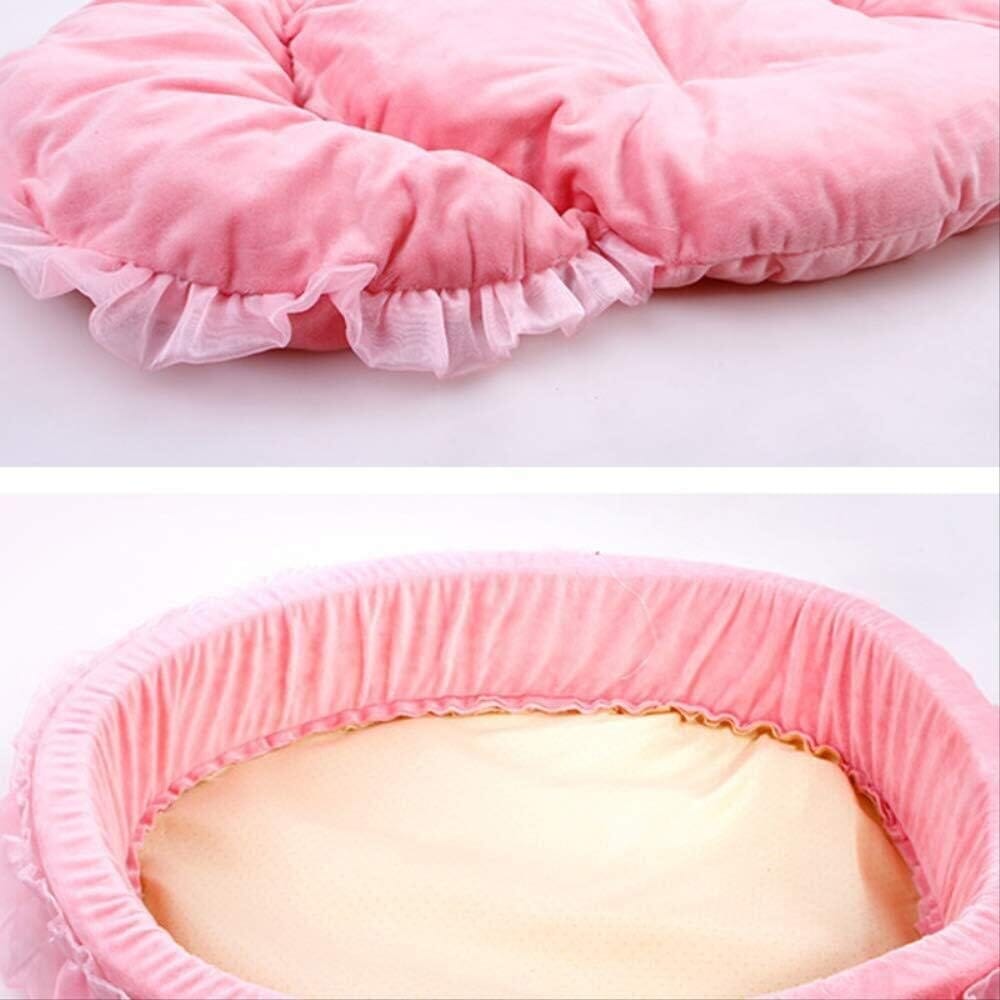 Lit Pour Chien - CuteLaceDogBed™ - Rose - Paradis de Chien