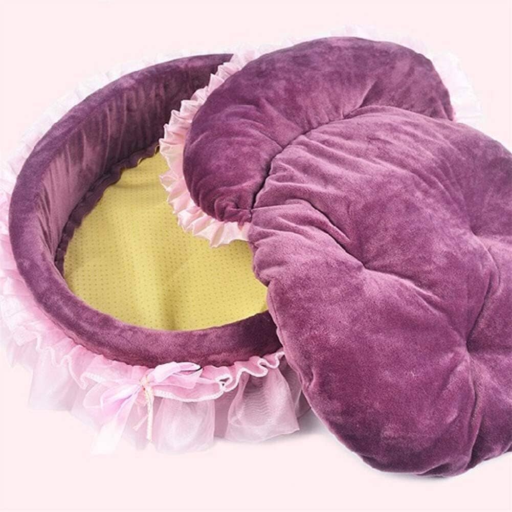 Lit Pour Chien - CuteLaceDogBed™ - Violet - Paradis de Chien