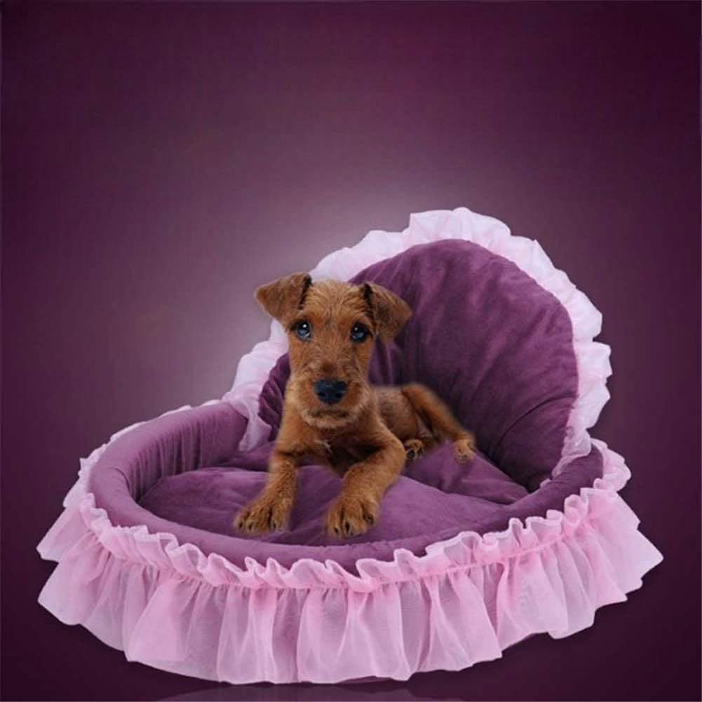 Lit Pour Chien - CuteLaceDogBed™ - Violet - Paradis de Chien
