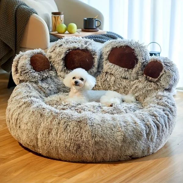 Lit pour Chien - FluffyDogBed™ - Café Dégradé - Paradis de Chien