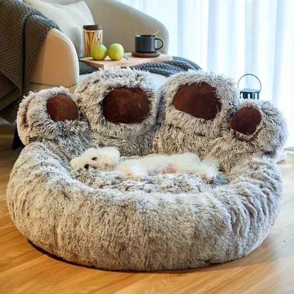 Lit pour Chien - FluffyDogBed™ - Café Dégradé - Paradis de Chien