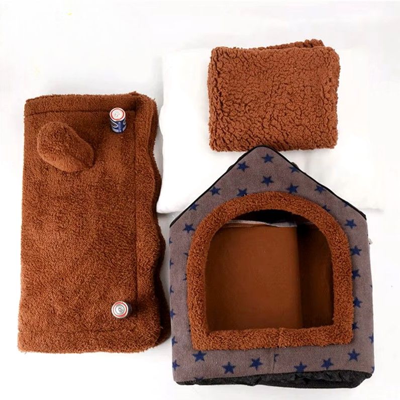 Niche Chien - ComfortableDogHouse™ - Café - Paradis de Chien