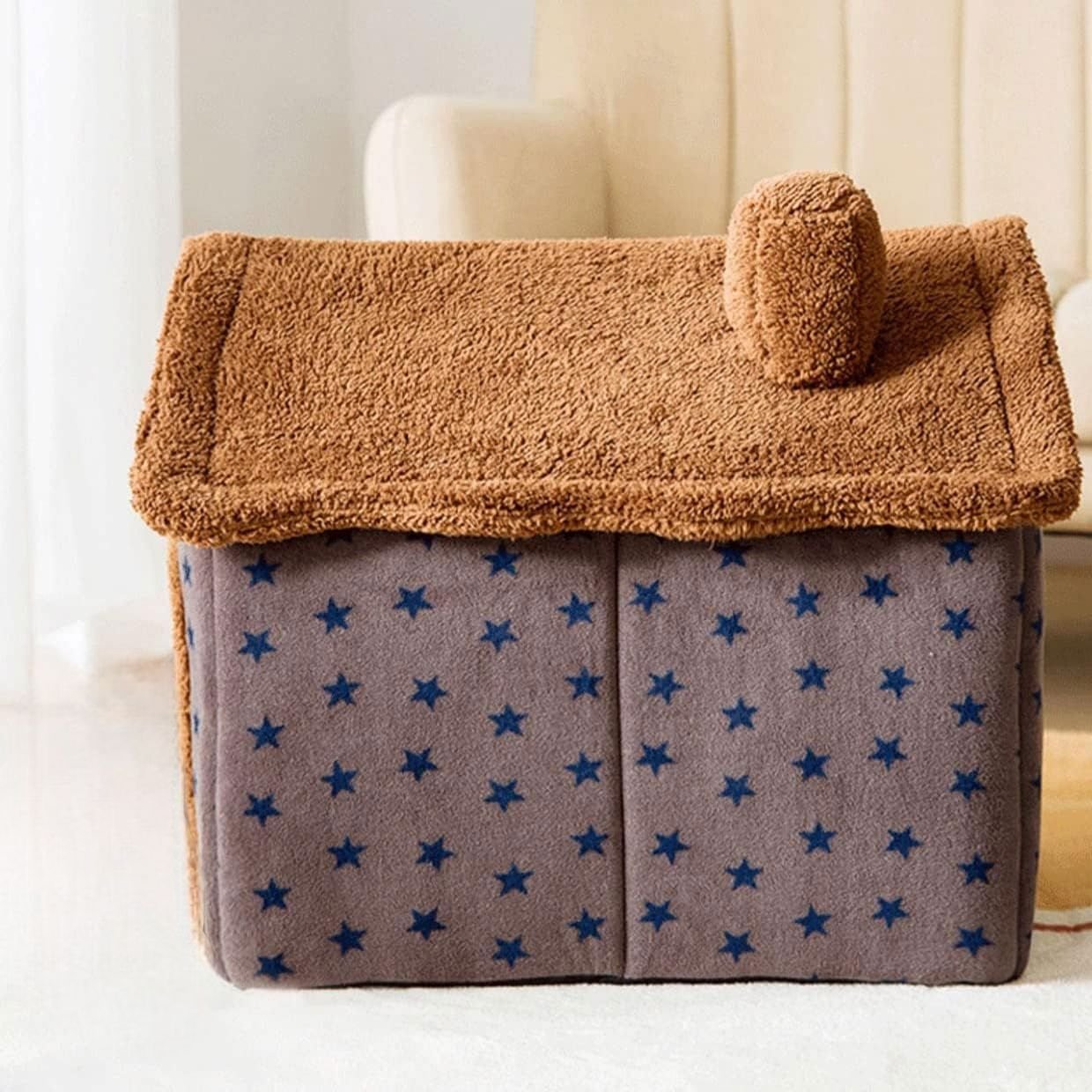 Niche Chien - ComfortableDogHouse™ - Café - Paradis de Chien