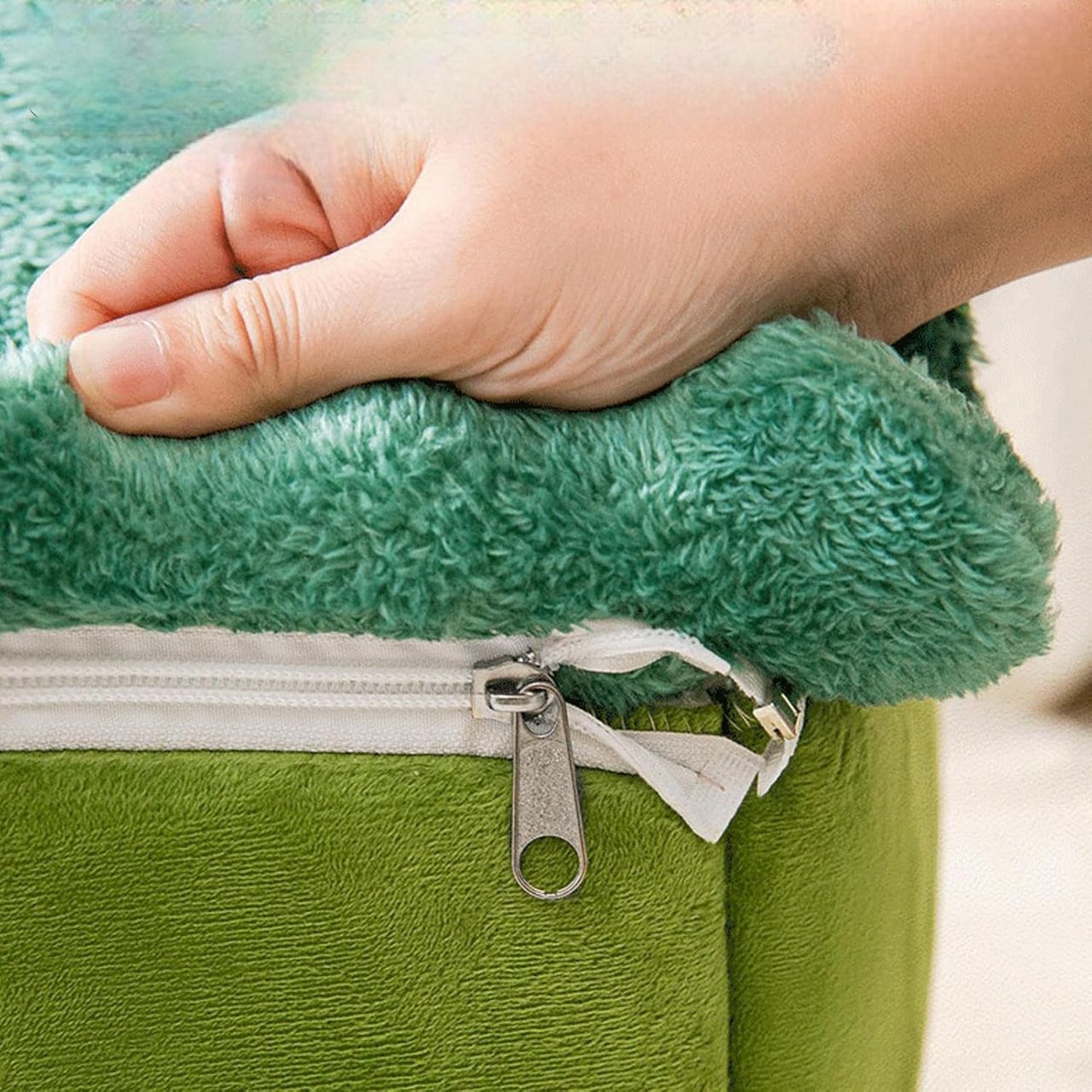 Niche Chien - ComfortableDogHouse™ - Vert Dinosaure - Paradis de Chien
