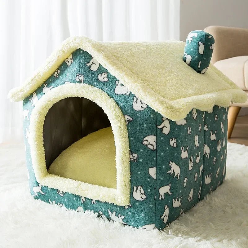 Niche Chien - ComfortableDogHouse™ - Vert Ours - Paradis de Chien