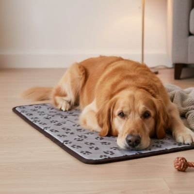 Tapis Chien | Ultra - Absorbant Antidérapant - Paradis de Chien