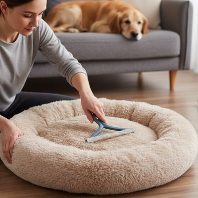 Brosse anti poil | Efficace Réutilisable - Paradis de Chien
