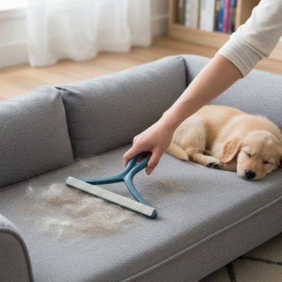 Brosse anti poil | Efficace Réutilisable - Paradis de Chien