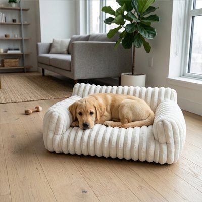 Canapé pour Chien | Moelleux Royal - Paradis de Chien