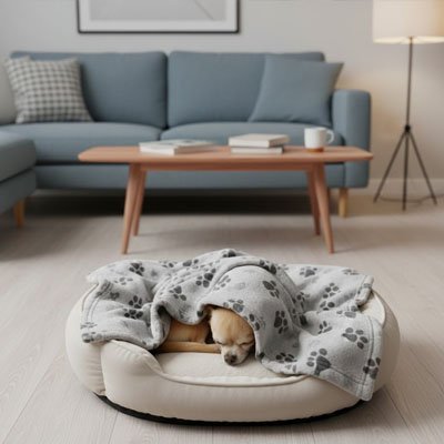 Couverture chien | UltraConfort - Paradis de Chien