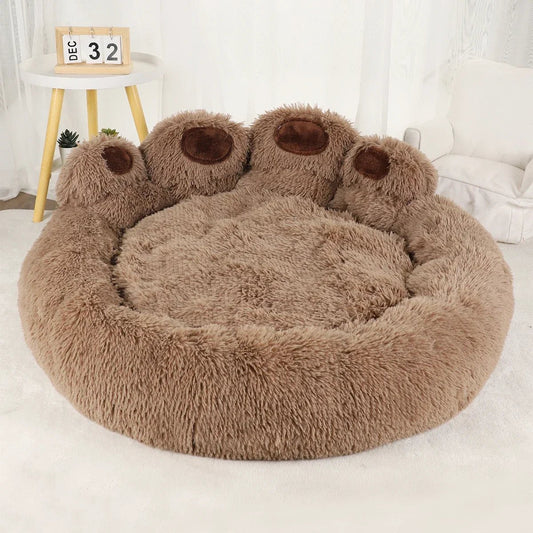 Lit pour Chien - FluffyDogBed™ - Café - Paradis de Chien