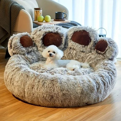 Lit pour Chien - FluffyDogBed™ - Café Dégradé - Paradis de Chien
