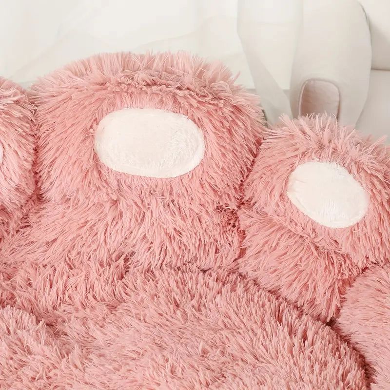 Lit pour Chien - FluffyDogBed™ - Rose - Paradis de Chien