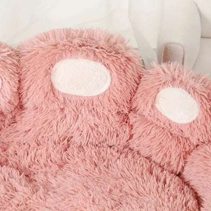Lit pour Chien - FluffyDogBed™ - Rose - Paradis de Chien