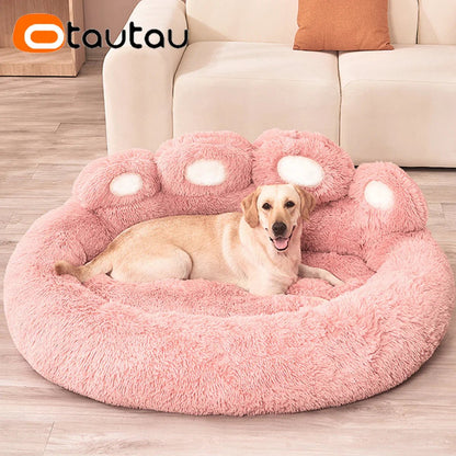 Lit pour Chien - FluffyDogBed™ - Rose - Paradis de Chien