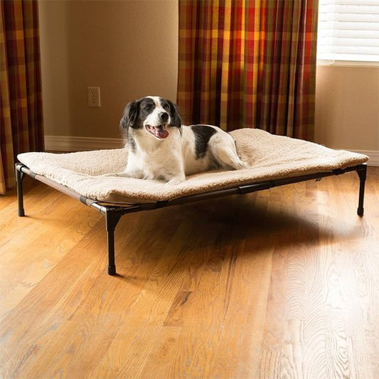 Lit pour chien surélevé | Confort Optimal - Paradis de Chien