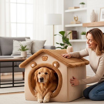 Maison pour chien | Confort Résistant - Paradis de Chien