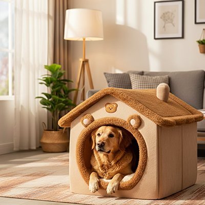 Maison pour chien | Confort Résistant - Paradis de Chien