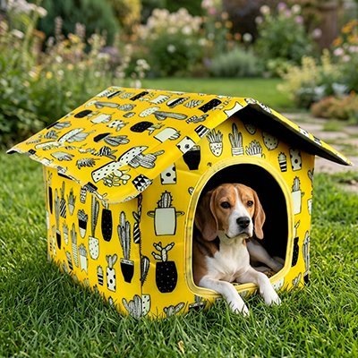 Maison pour chien | Confortable et Résistante - Paradis de Chien