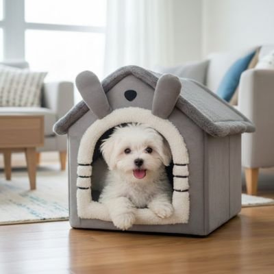 Maison pour chien | Confortable et Résistante - Paradis de Chien