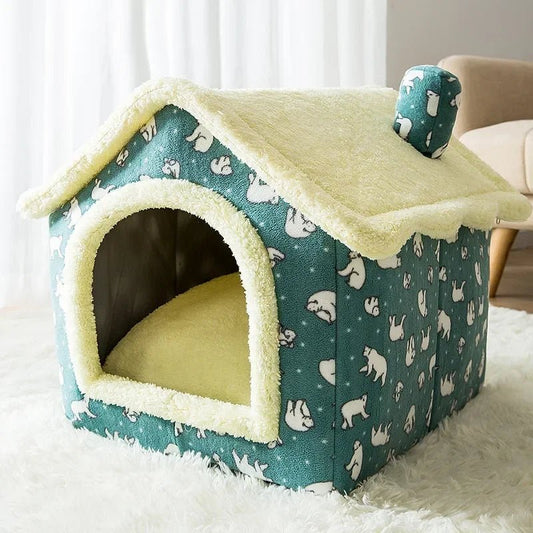 Niche Chien - ComfortableDogHouse™ - Vert Ours - Paradis de Chien