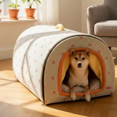 Niche pour Chien interieur | Douillet - Paradis de Chien