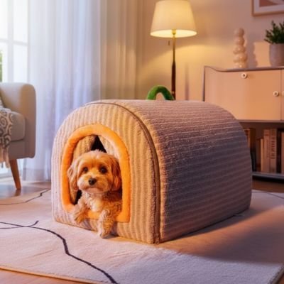 Niche pour Chien interieur | Douillet - Paradis de Chien