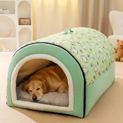Niche pour Chien interieur | Élégance Confort - Paradis de Chien