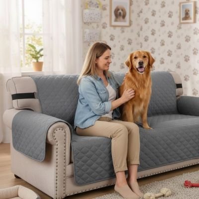 Protection canapé | Imperméable Lavable - Paradis de Chien