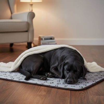 Tapis Chien | Ultra - Absorbant Antidérapant - Paradis de Chien