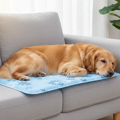 Tapis rafraîchissant Chien | Coolpet - Paradis de Chien